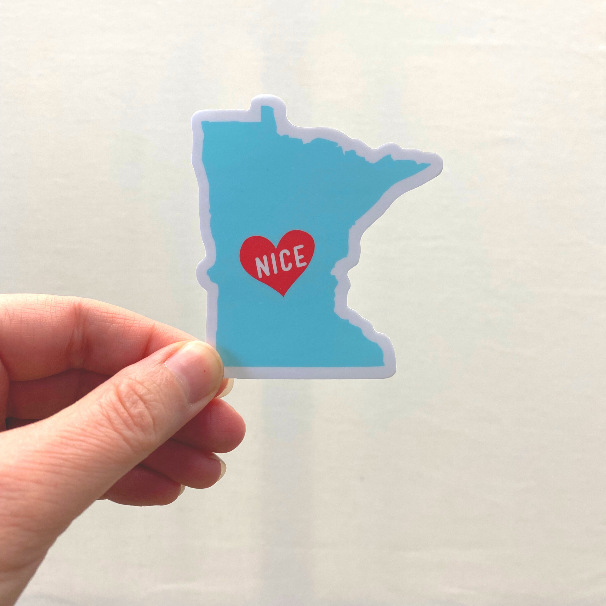 Sweetpea and Co. - Wholesale Sticker - Minnesota Nice Vinyl Sticker1