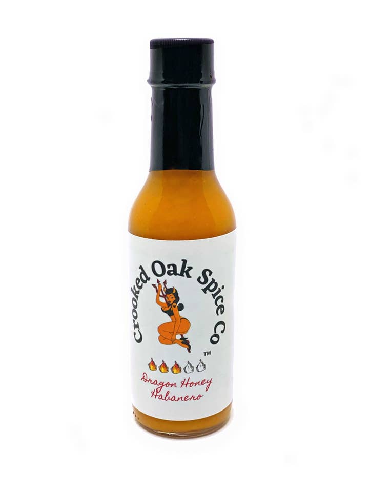 Drachenhonig Habanero für den Großhandel von Crooked Oak Spice Co