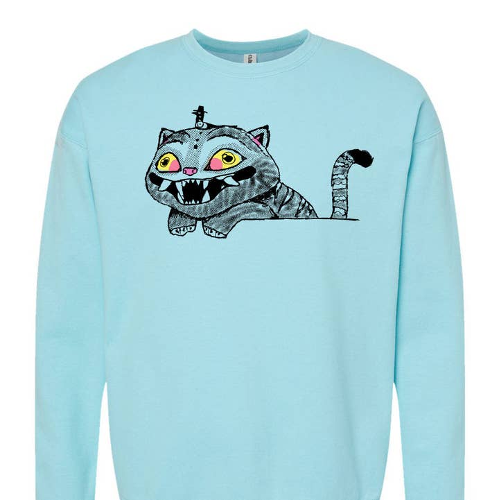 Megan Lee Designs - Wholesale Graphic Sweatshirt - Unisex - Derpy Kpop Demon Hunters Crewneck Sweatshirt Soft Fabric