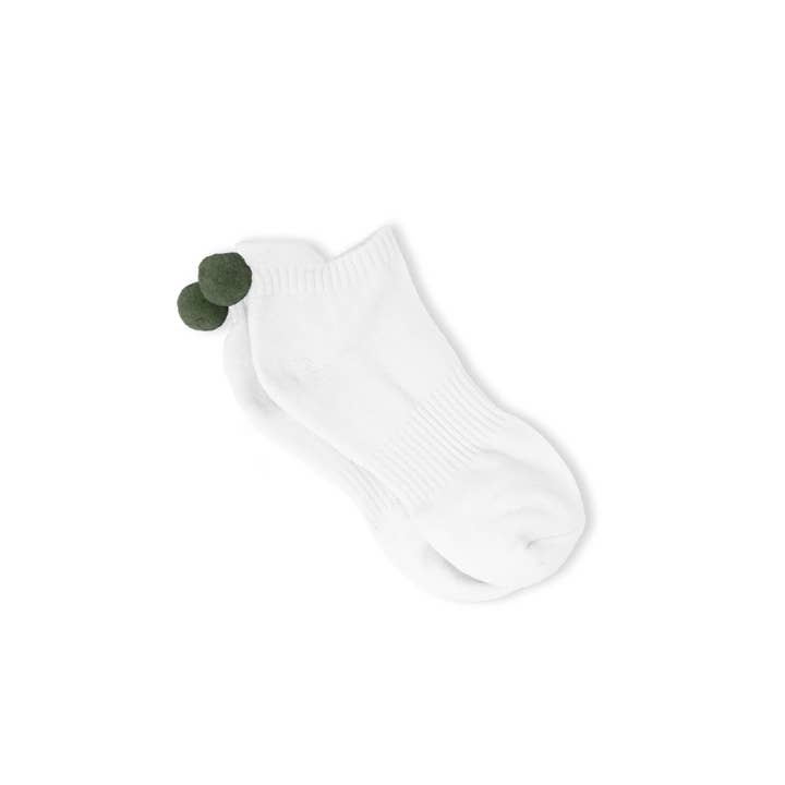 Unified - Venta al por mayor Calcetines - Mujer - Calcetines con pompón de los 80, paquete de 2