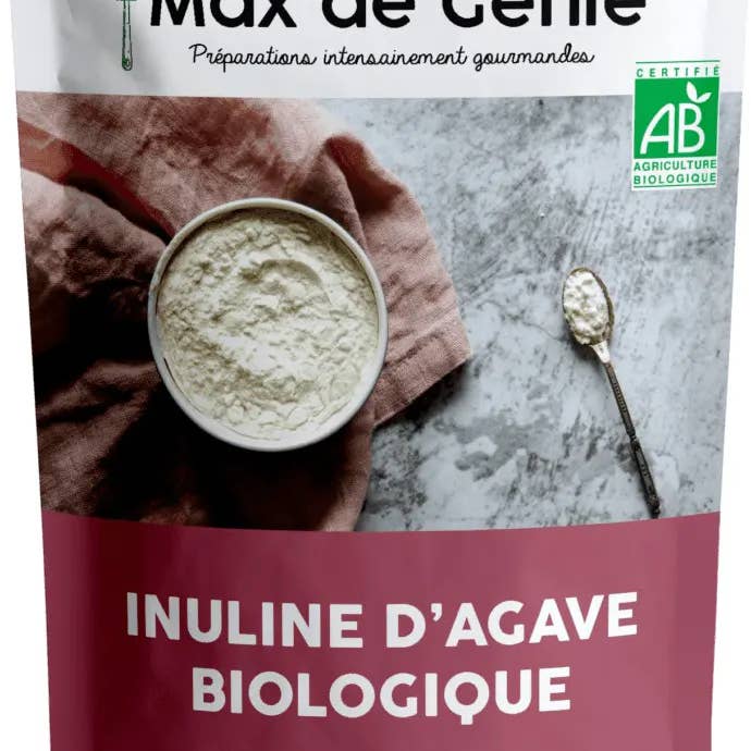 Max de Genie - Vendita all'ingrosso Proteine/superfood in polvere - Inulina d'agave biologica in polvere