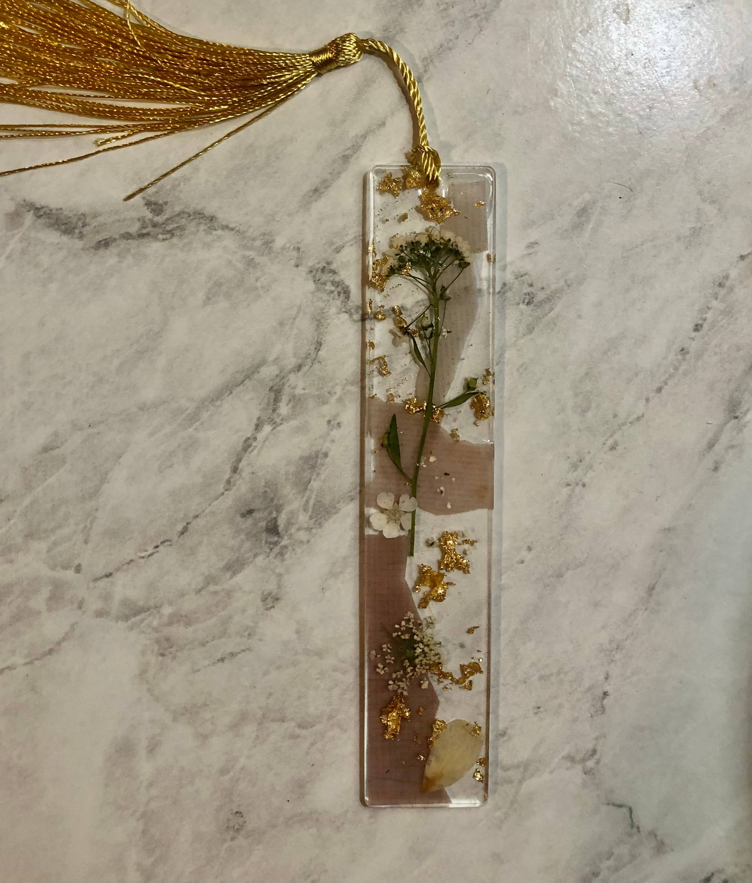 Sweet Heat Studios - Wholesale Bookmark - Vintage Floral Resin Bookmark3