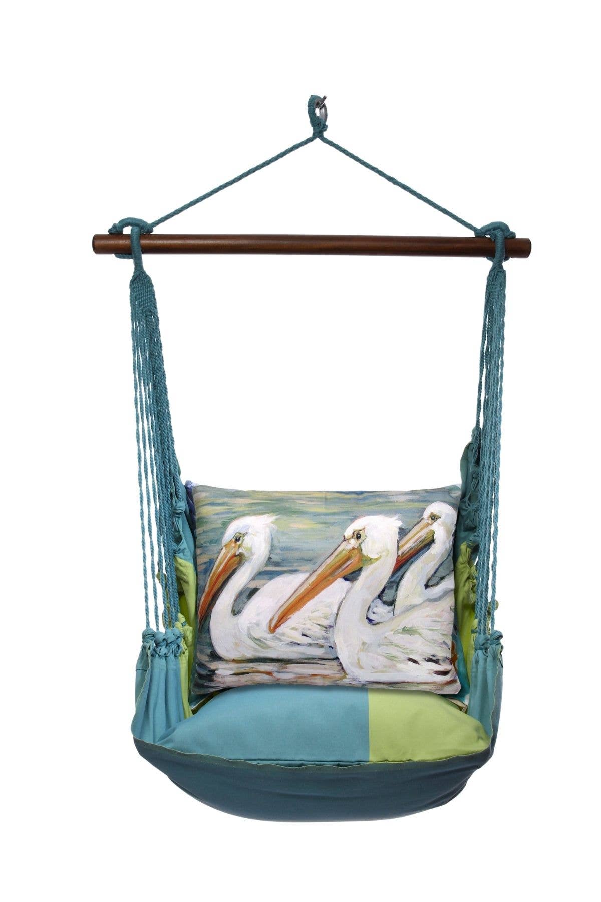 Magnolia Casual - Wholesale Swing Set - Hammock Swing 4-Piece Set indoor / outdoor - Meadow Mist10