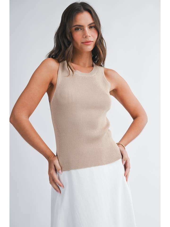 AEMI + CO - Wholesale Tank Top - Women's - 3131DN Jadine Knit Tank 34