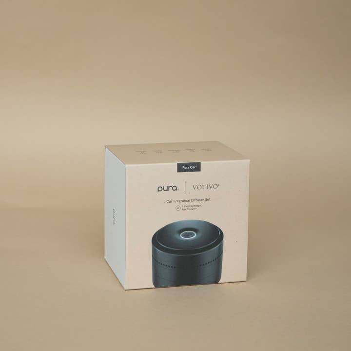 Votivo - Wholesale Car Freshener - Unisex - New! Votivo + Pura Car Diffuser Set with Red Currant