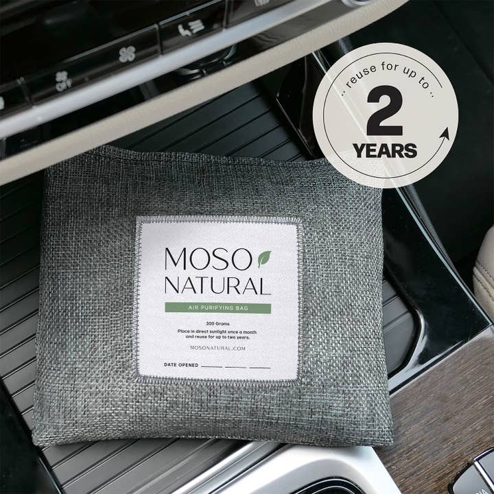 Moso Natural - Wholesale Car Freshener - Unisex - Car Odor Eliminator & Air Freshener w/ Bamboo Charcoal3
