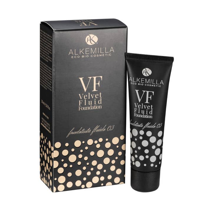 Velvet Fluid Foundation 03 - Alkemilla for wholesale by Alkemilla Eco Bio Cosmetic