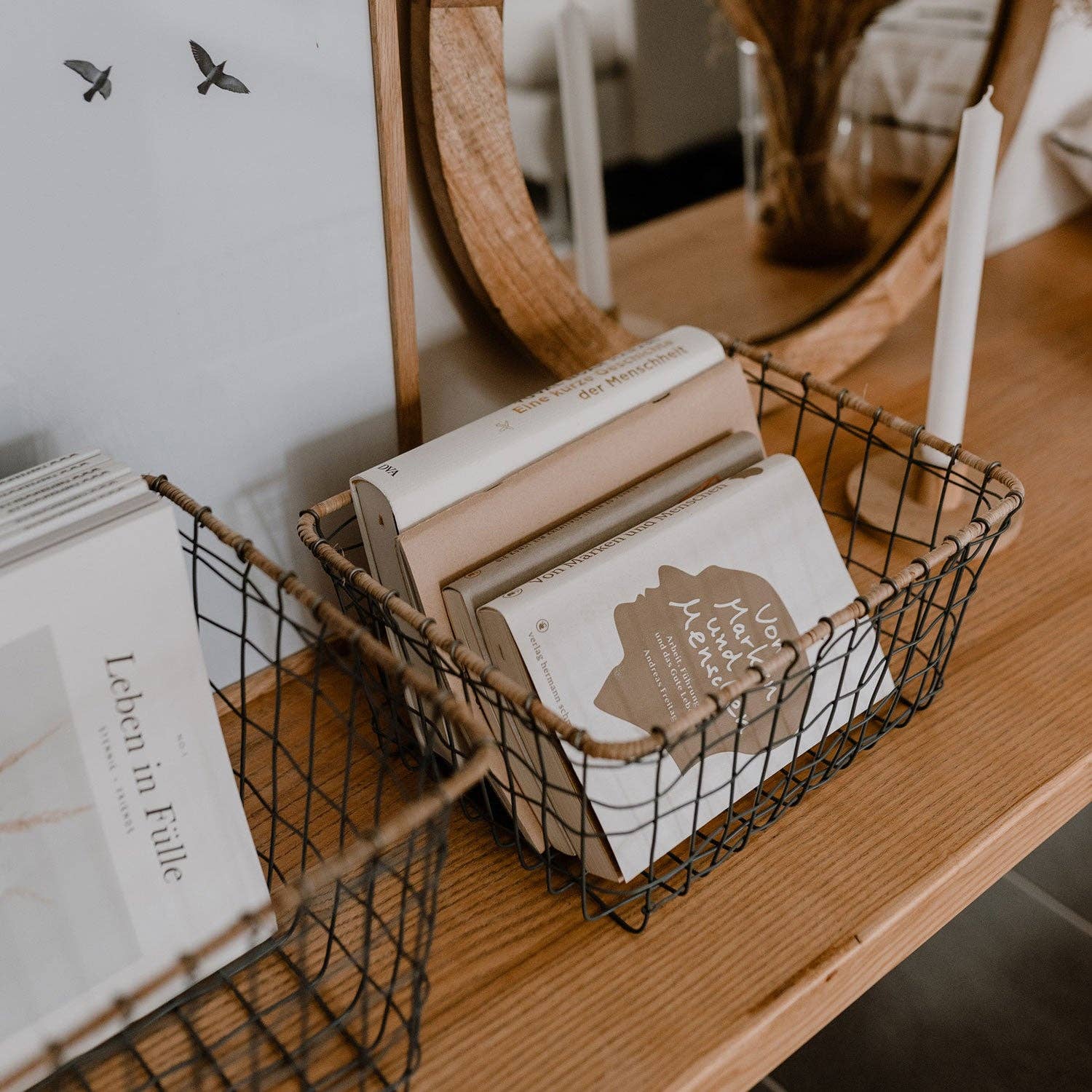 Eulenschnitt - Wholesale Basket - wire basket square 30x23 cm (PU = 6 pcs)2