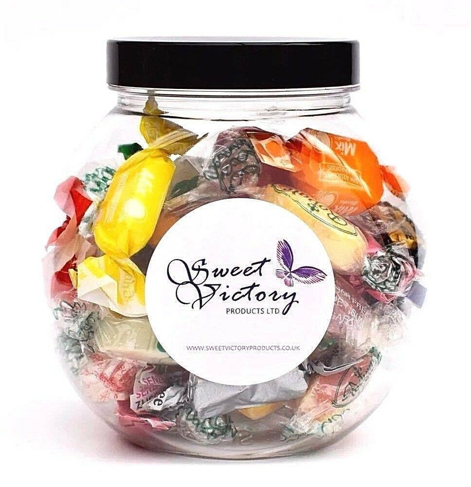 Sweet Victory Products Ltd – wholesale Biscuit – Sugar Free Sweets Pick & Mix Cookie Jar 400g+4