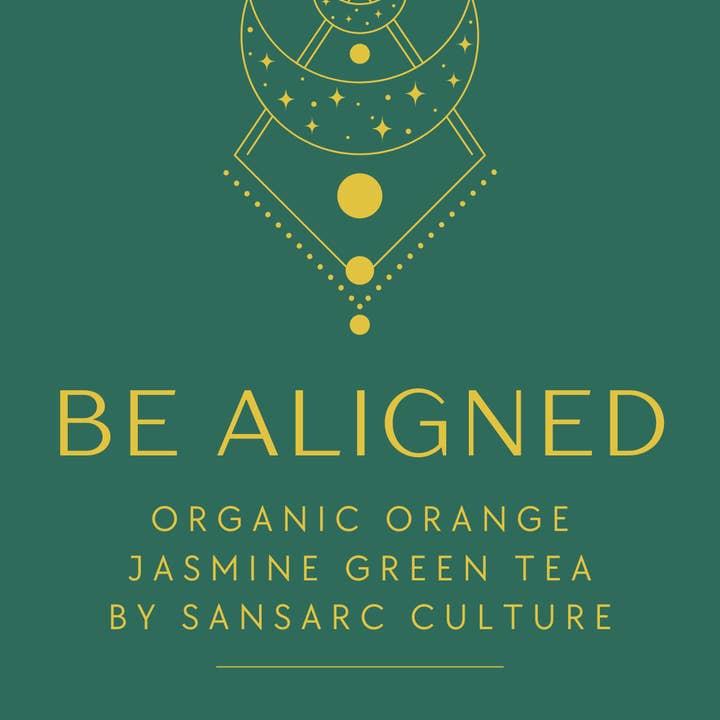 Altar-Be Aligned: Orange Jasmine Green Tea for wholesale by Sansarc Culture