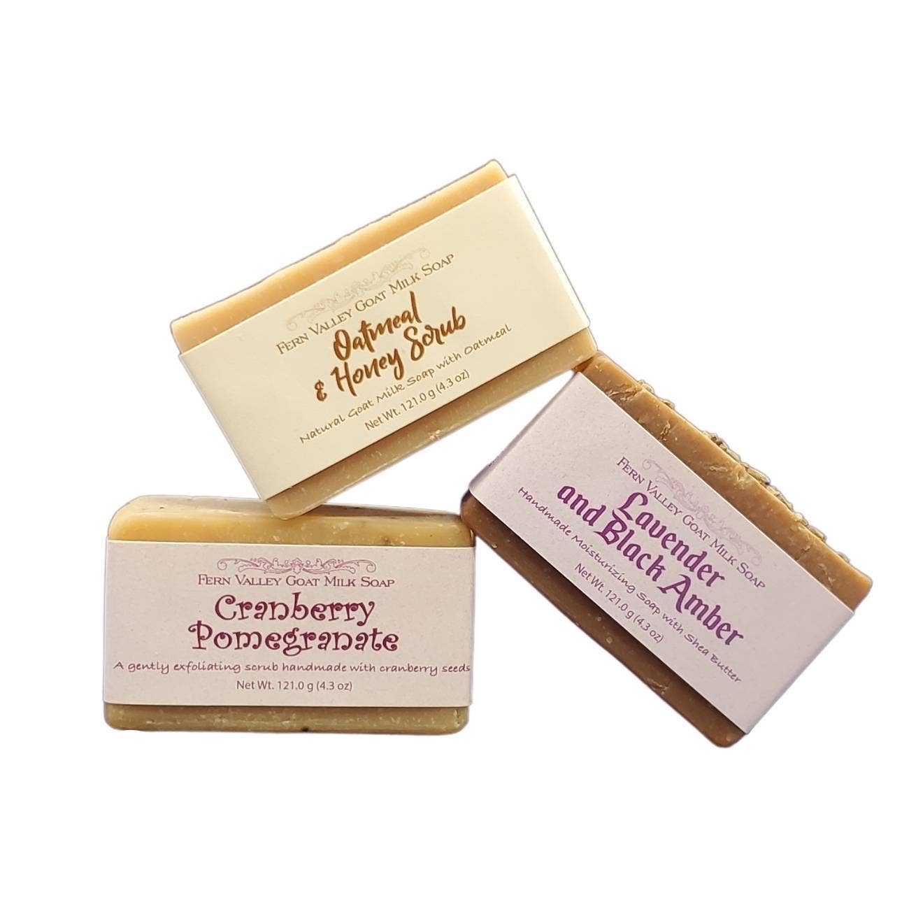 Fern Valley Goat Milk Soap - Wholesale Bar Soap - Tried and True Assortment POP Display Box1