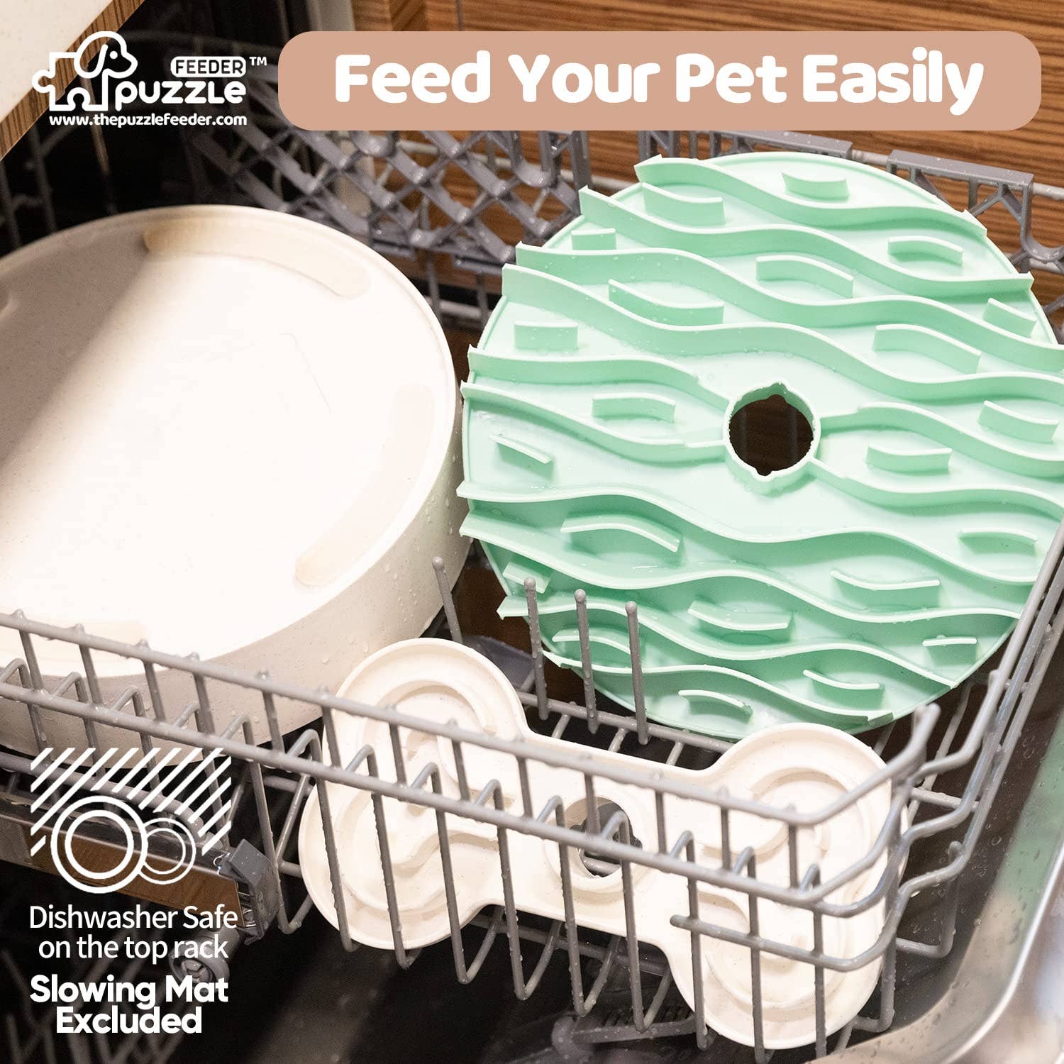 Pet Future llc - Vendita all'ingrosso Ciotola - Cani e gatti - Ciotola Puzzle Feeder per Cani a Alimentazione Lenta, Adatta a Tutte le Razze5