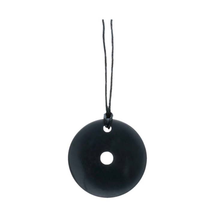 Pendentif donut en shungite pour la vente par Vives de la Cortada S.L