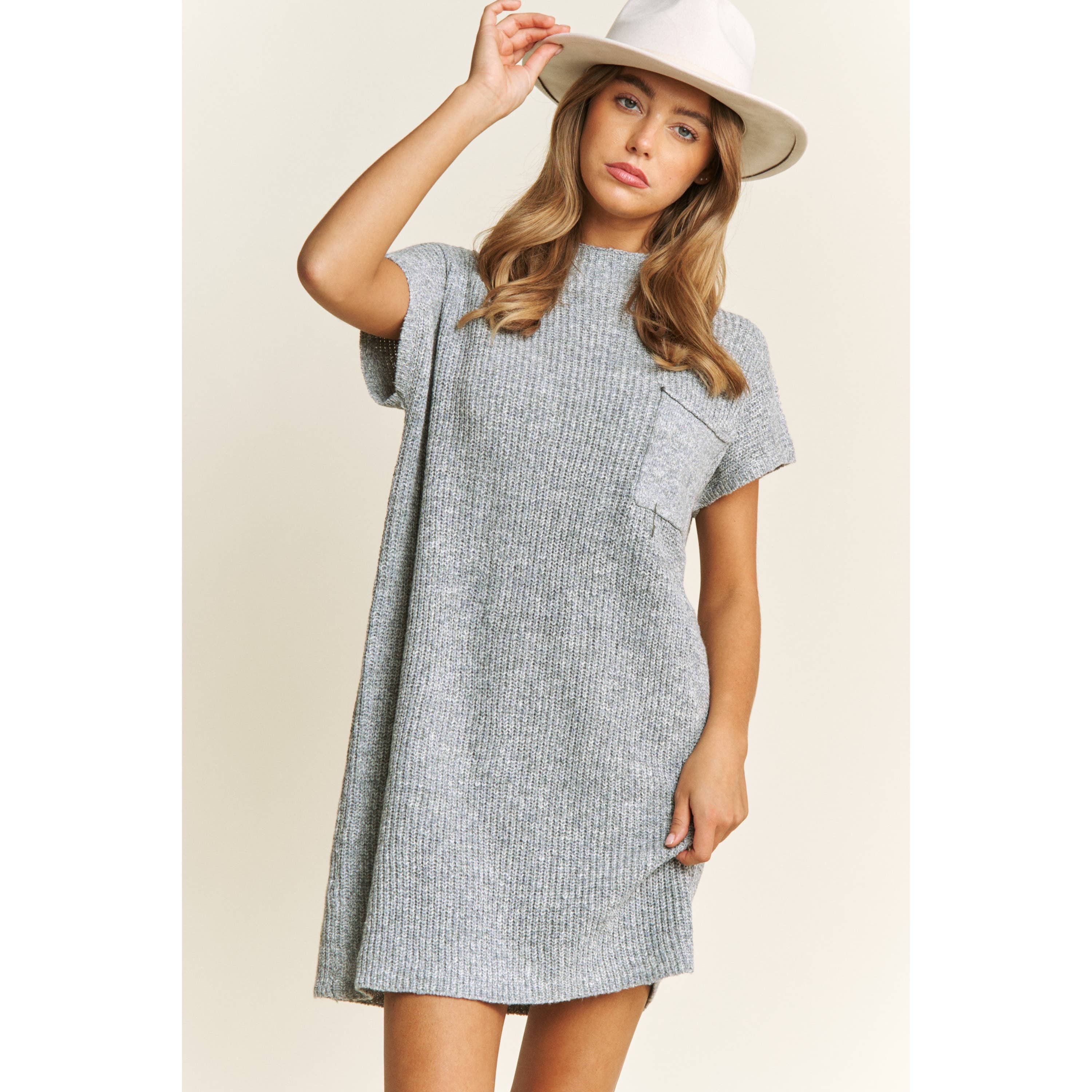 Sweet Generis - Venta al por mayor Vestido - Mujer - MINIVESTIDO CLÁSICO DE PUNTO TIPO SUÉTER CON HOMBROS DESCUBIERTOS20