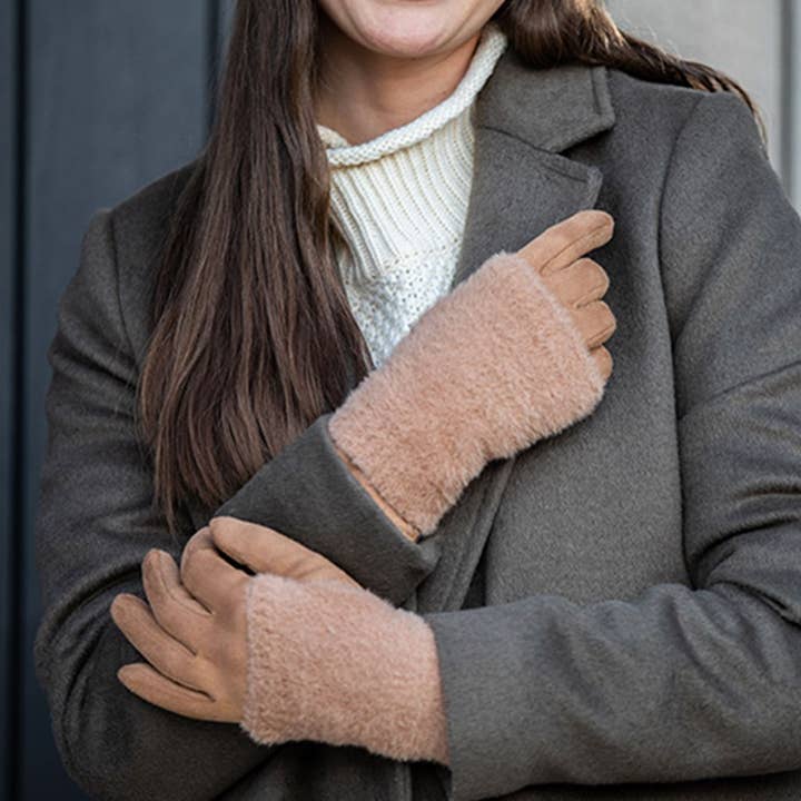 DM Merchandising - Wholesale Handschoenen - Dames - Britt's Knits Bristol 2-in-1 vingerloze handschoenen Open voorraad