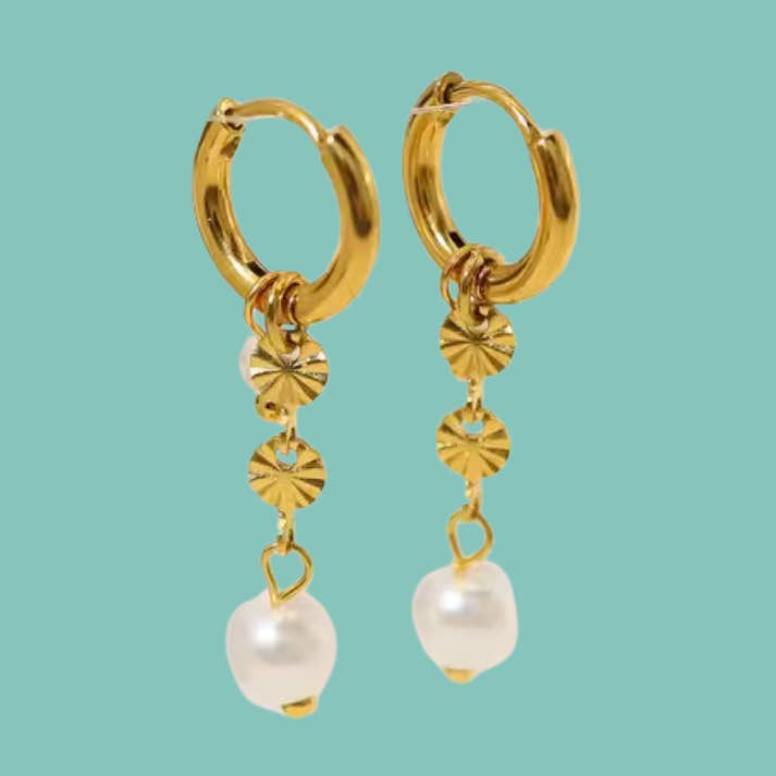 Boucle d'oreille Cardiff-by-the-Sea for wholesale by Maman Hippie Brand