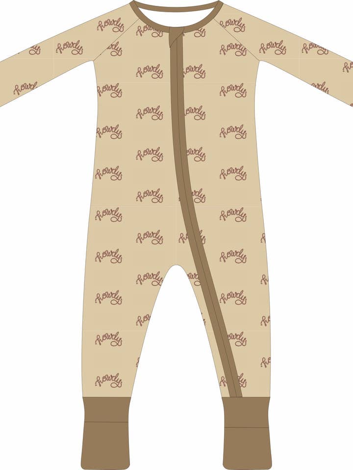 (PREORDER SPRING) Bamboo Loungewear | Howdy Tan for wholesale by Bleu & Co