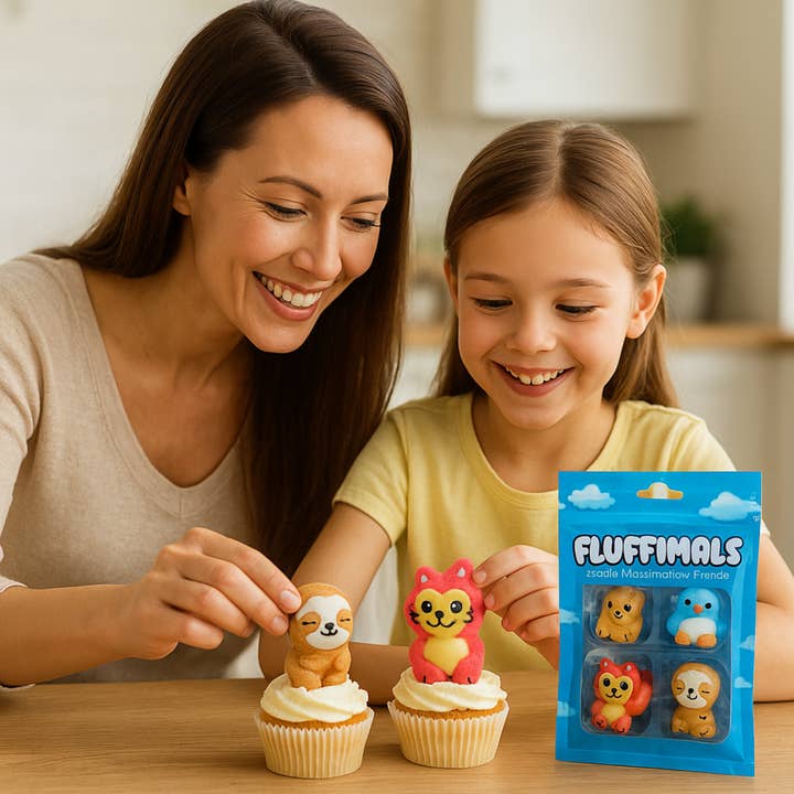 Zimply Foods - Wholesale Marshmallow - Fluffimals 4 Pack Set of 3D Animal Character Marshmallows8