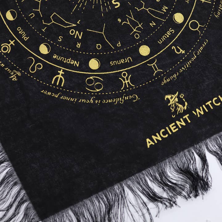 Ancient Wisdom - Wholesale Tablecloth - Ancient Witch Pendulum Divination Cloth3
