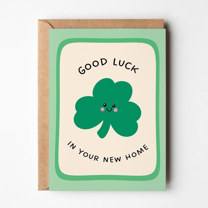 Good Luck in Your New Home for wholesale by PulpKo