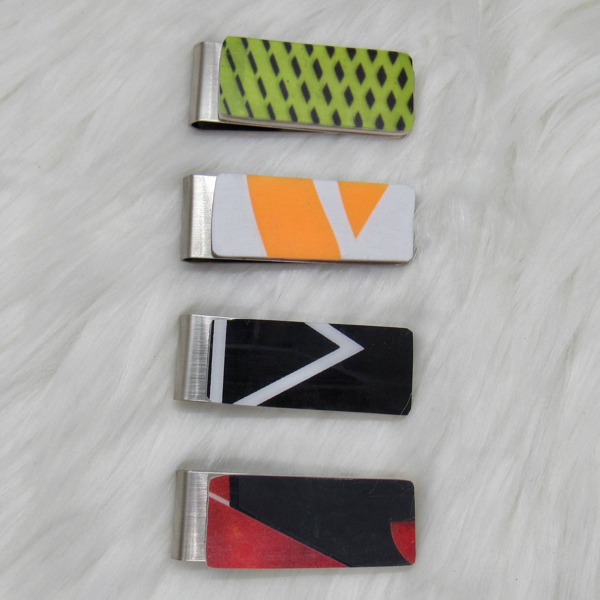 Après Ski Jewelry - Venta al por mayor Clip para billetes - Unisex - Clip de dinero para esquí, color plata1