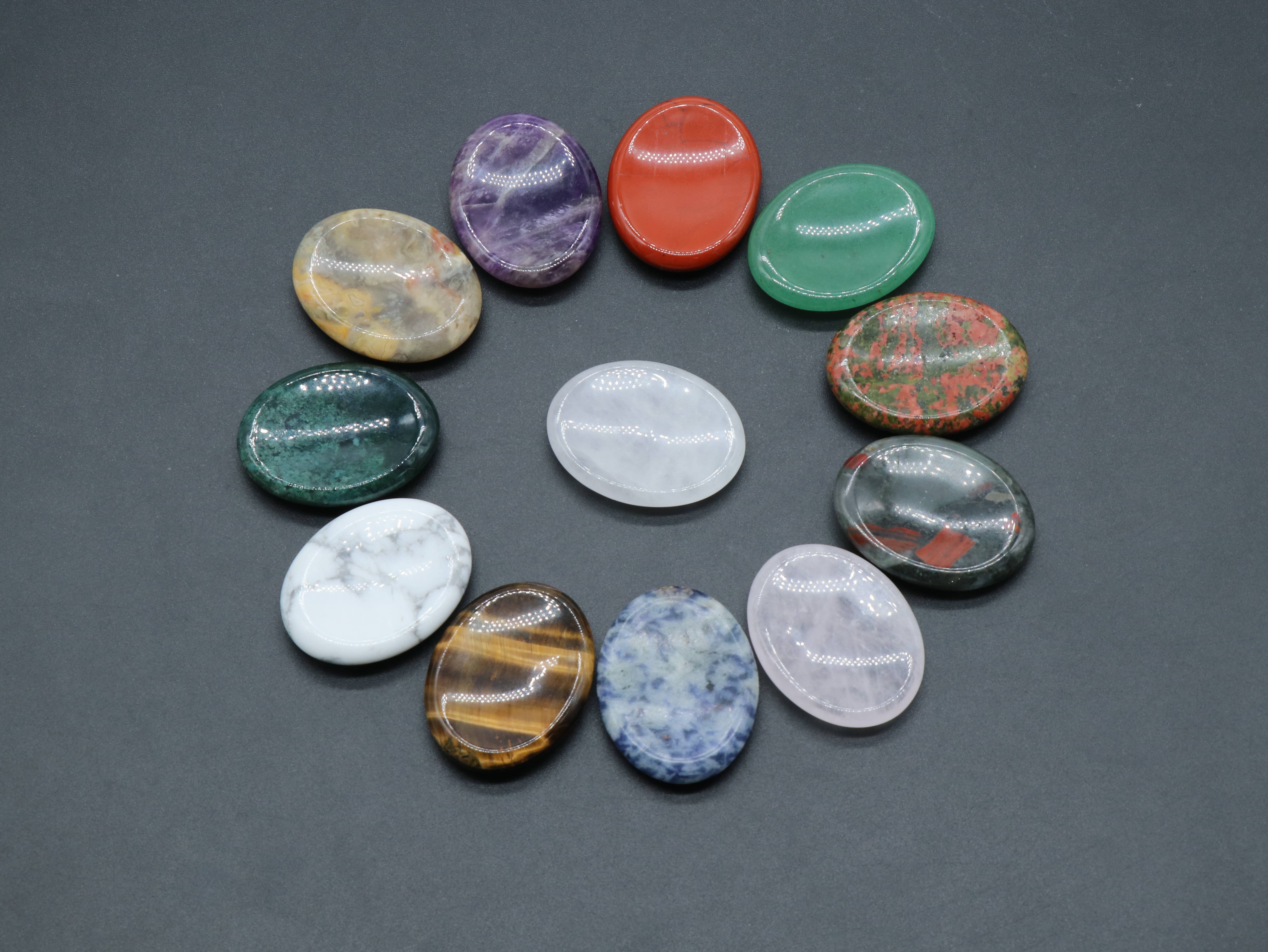 Gypsy Soul - Wholesale Spiritual Stone/Crystal - Hand-Carved Gemstone Worry Stones1