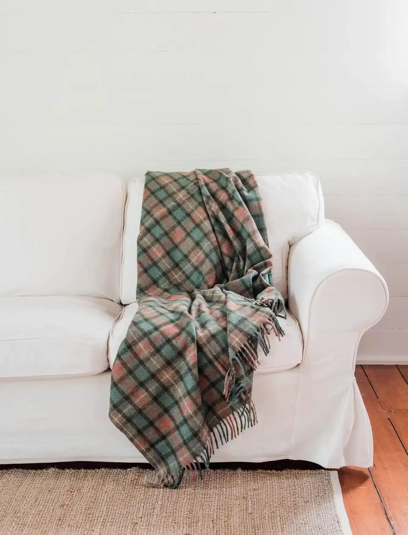 The Grampians Goods Co. - Vendita all'ingrosso Plaid - Coperta Heritage Tartan in lana riciclata47