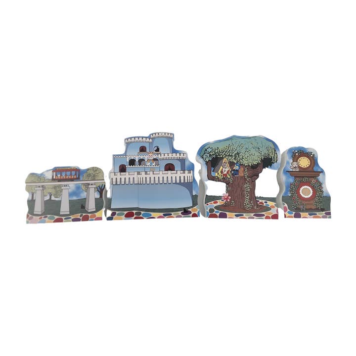 Cats Meow Village - Wholesale Decorative Tabletop Object - Cats Meow Village, Mister Rogers' Neighborhood (5-piece set)3
