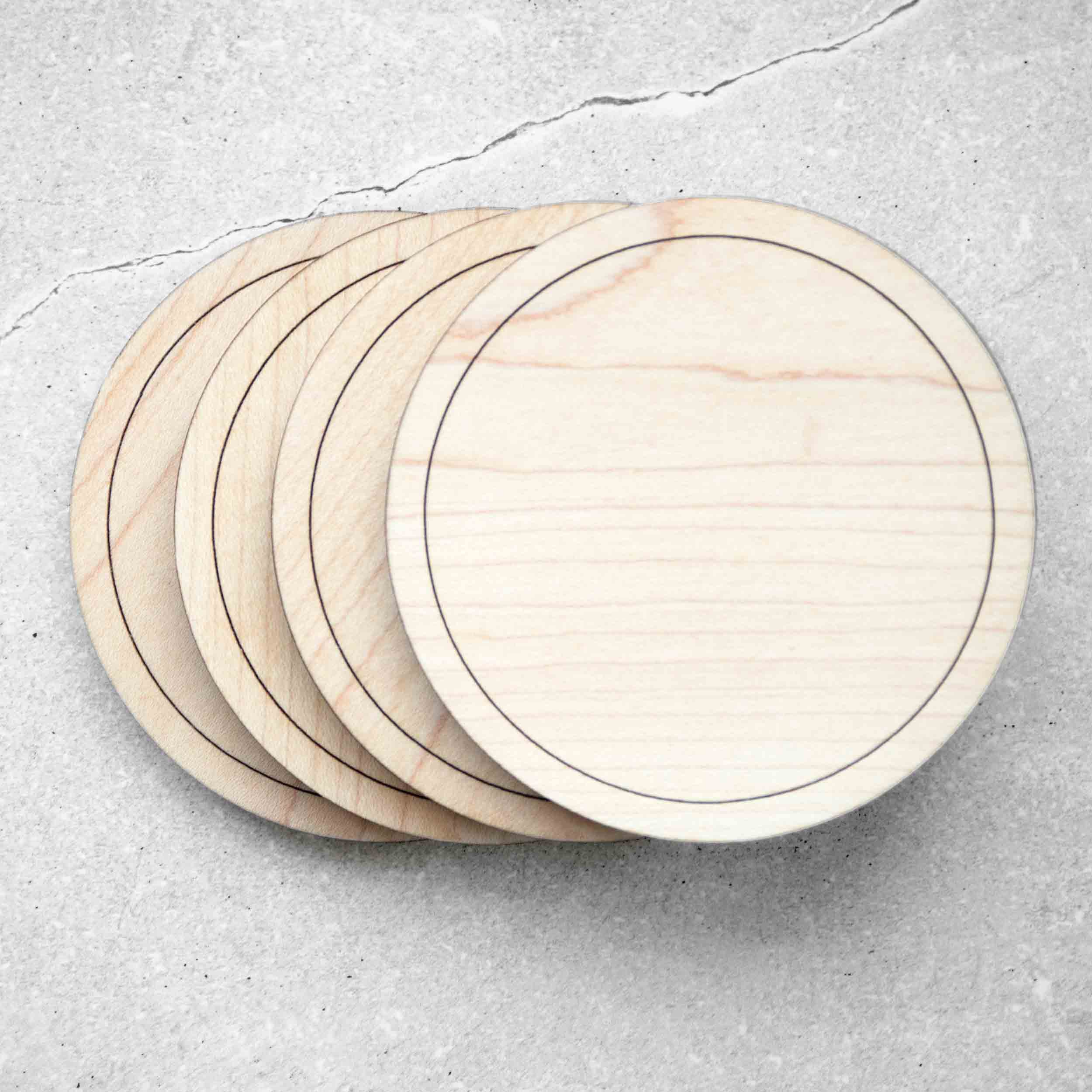 Autumn Woods Collective - Wholesale Coasters - Wooden Coasters (Set of 4) *Updated*1