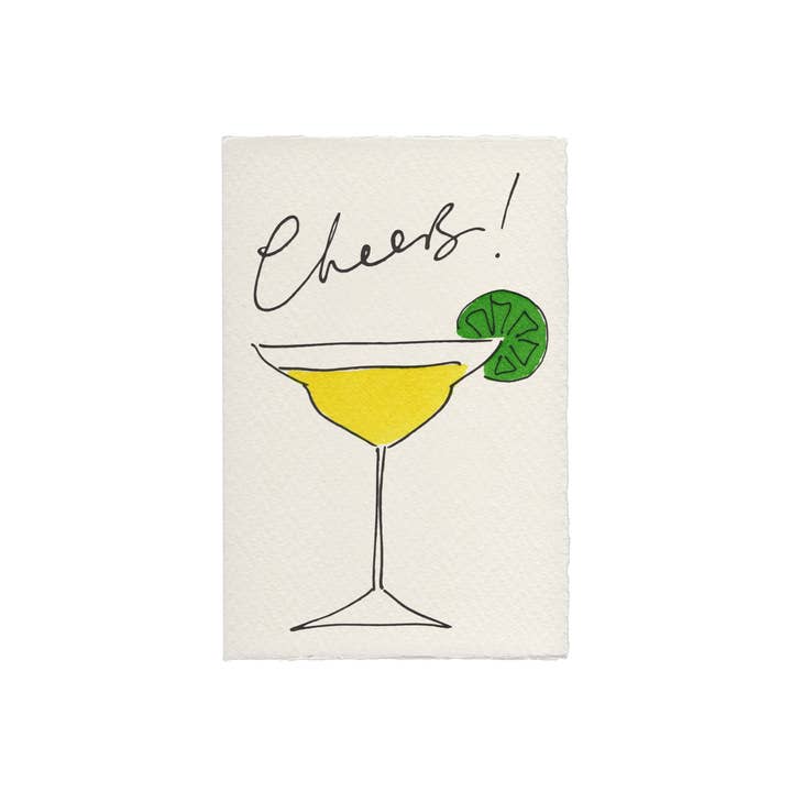 Scribble & Daub - Wholesale Everyday greeting card - Cheers Margarita Card
