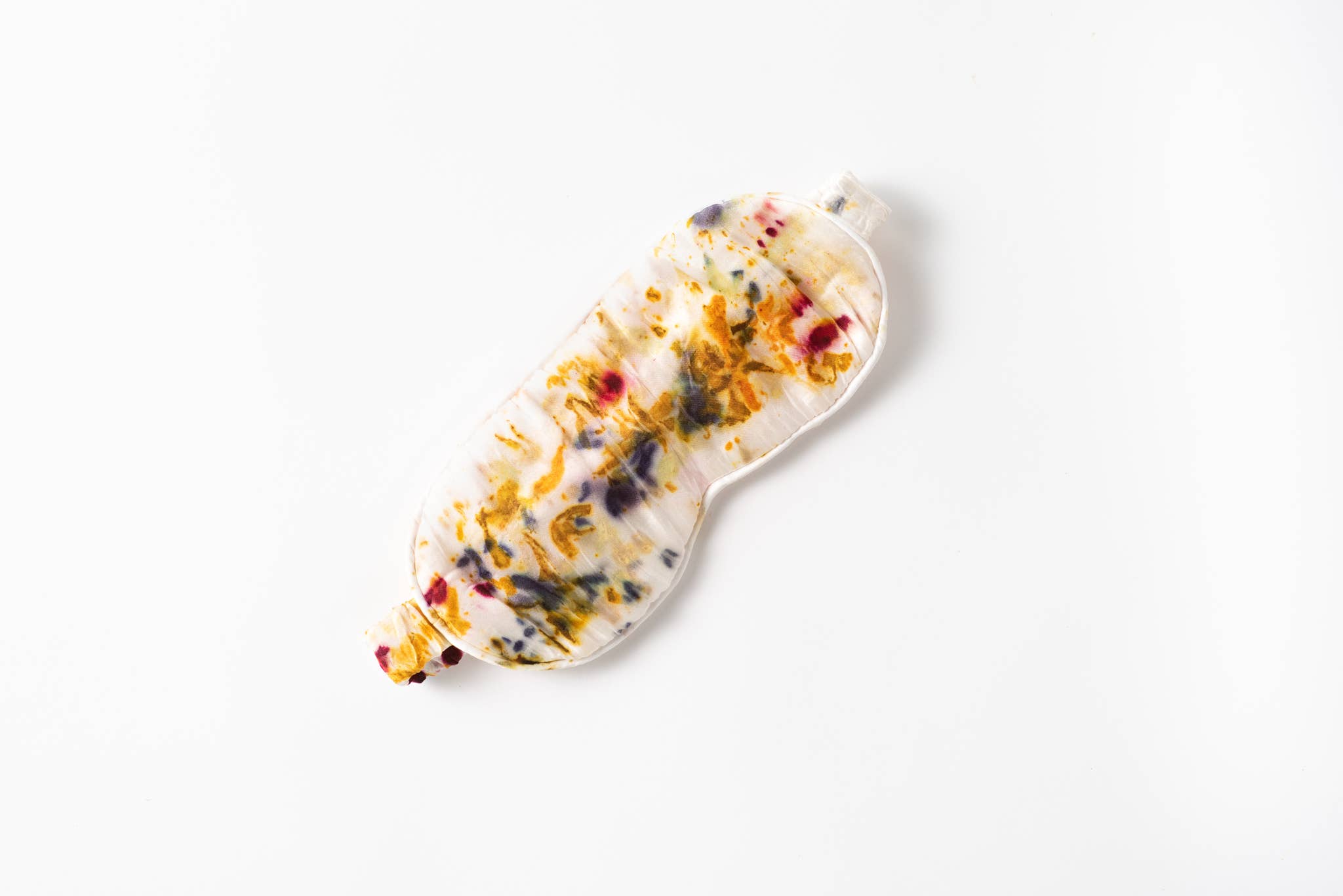 DYE KWEEN - Wholesale Sleep/Eye Mask - Abstract Botanically Dyed Silk Sleep Mask2