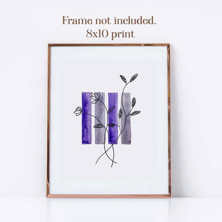 Stampa di fiori asessuali per la vendita all'ingrosso da parte di Shop Intaglio