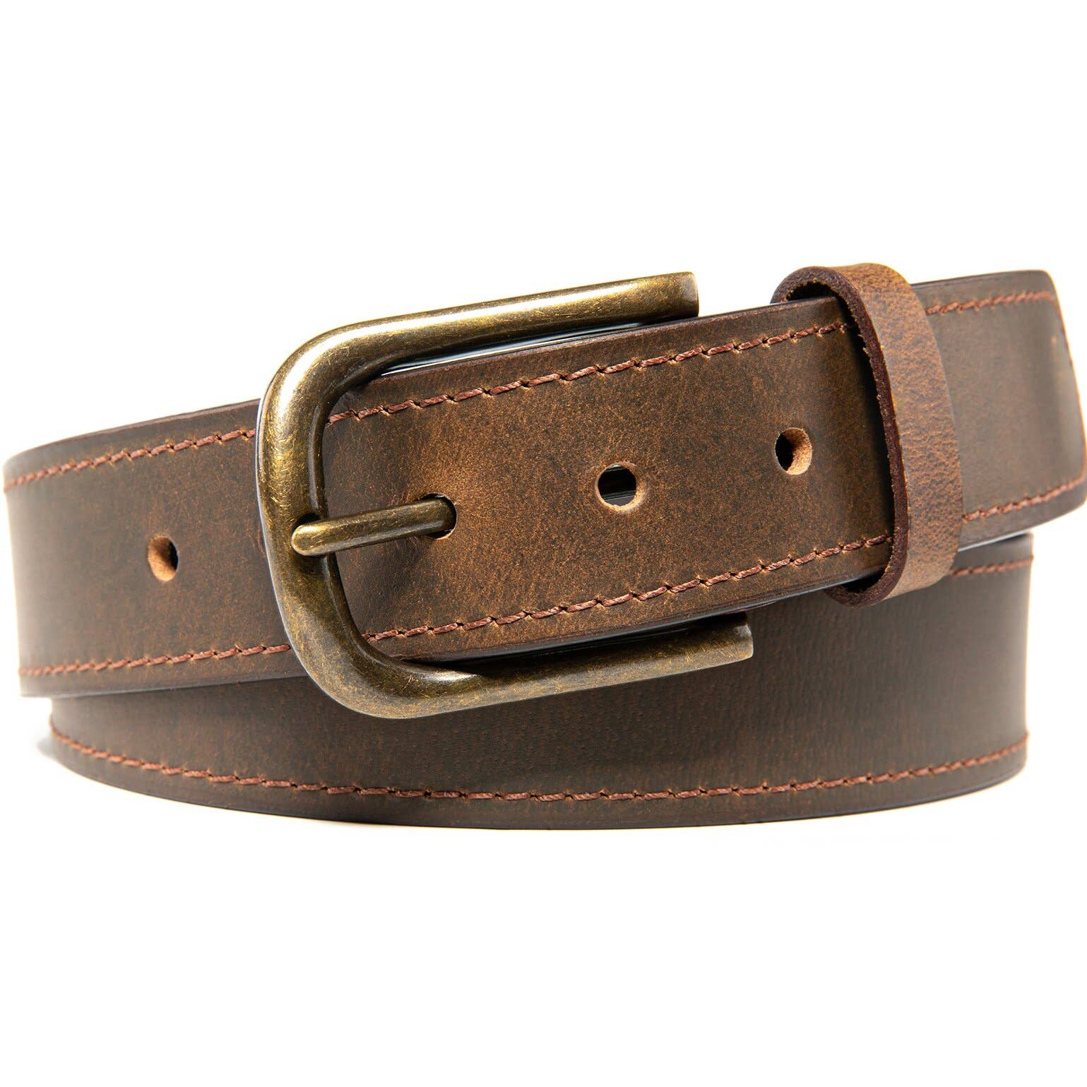 Fabio Valenti - Vente Ceinture – homme - Ceinture en cuir véritable pour homme-LA20901