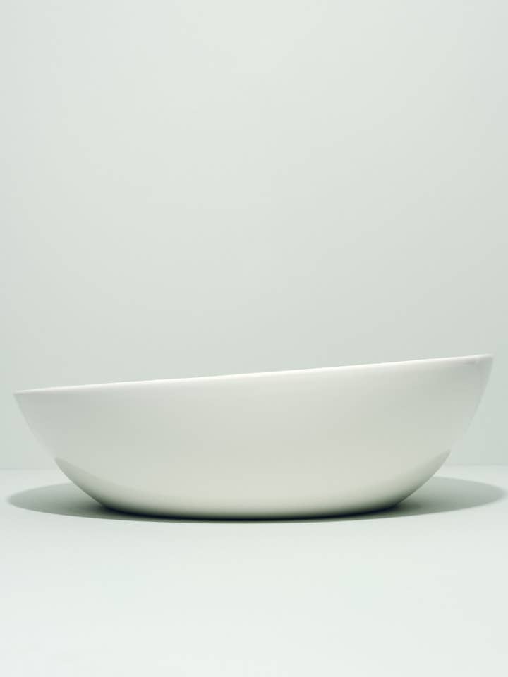 Slanted Serving Bowl for wholesale by førs studio