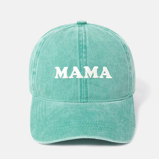 David And Young - Wholesale Baseball Cap - Women's - MAMA Print Baseball Hat