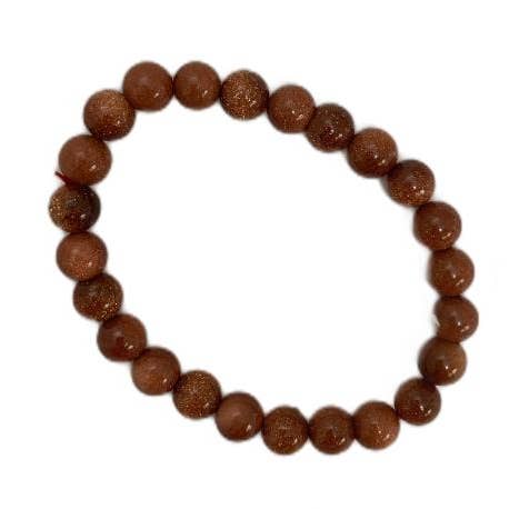Zenn Sun Stone Brown Bracelet Enhances Vigor Digestion -293 for wholesale by International Gifts Ltd.