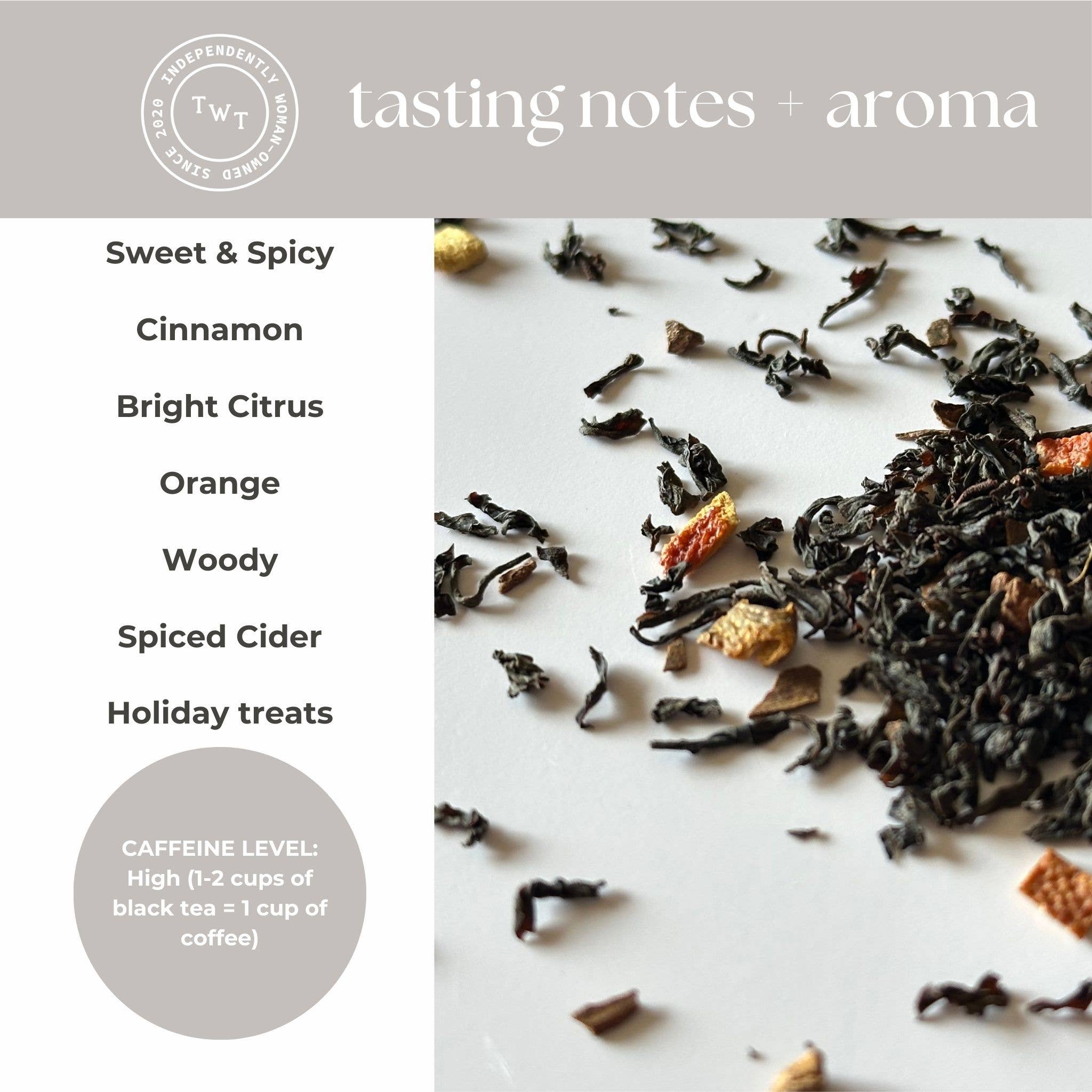 Tea with Tae - Wholesale Tea Bags - Rudolph's Delight Holiday Mini Tube Gift (5 tea bags)6