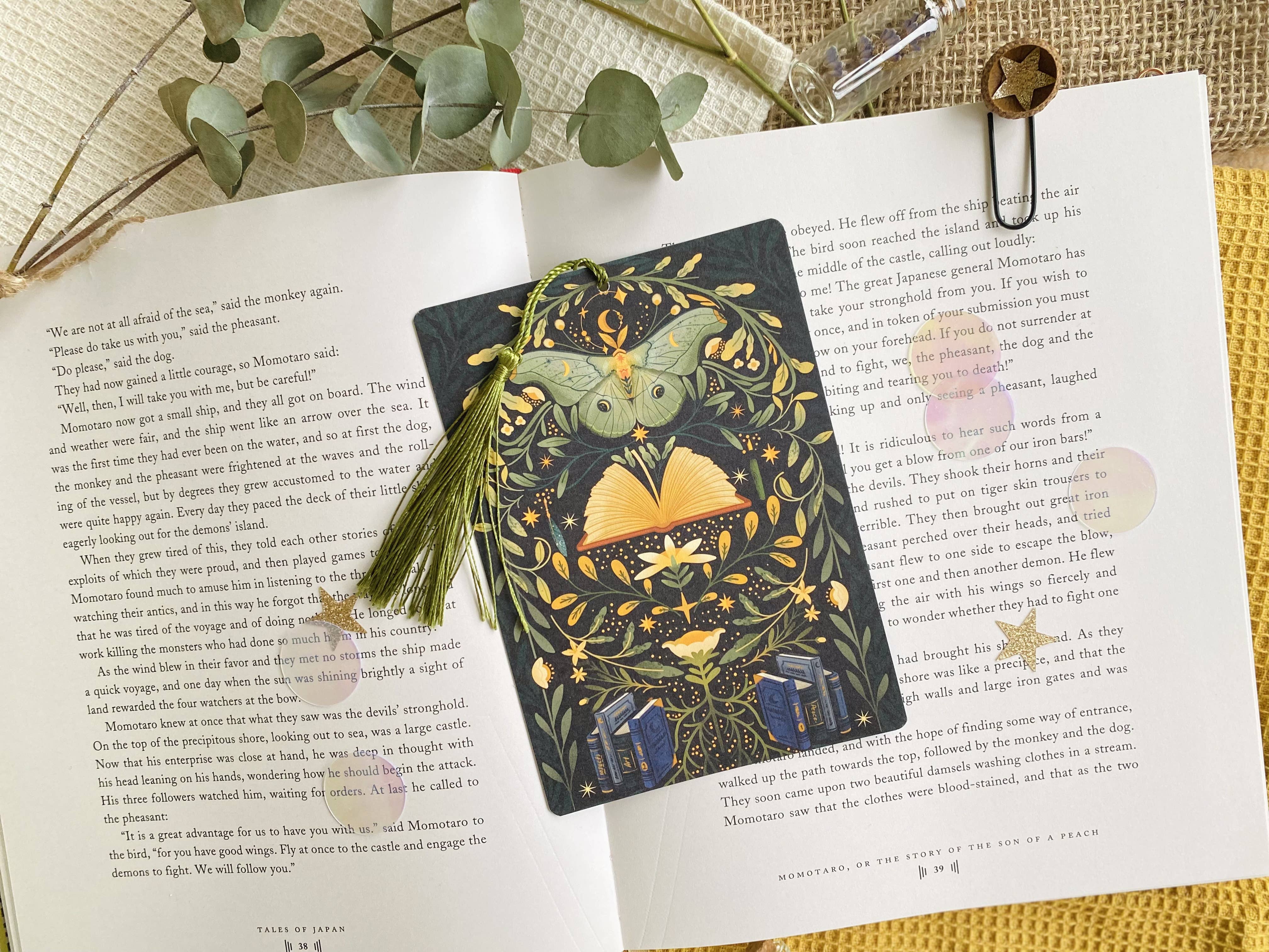 Split Moon Studios - Wholesale Bookmark - Library Card Book mark Book Accessories Bookmark2