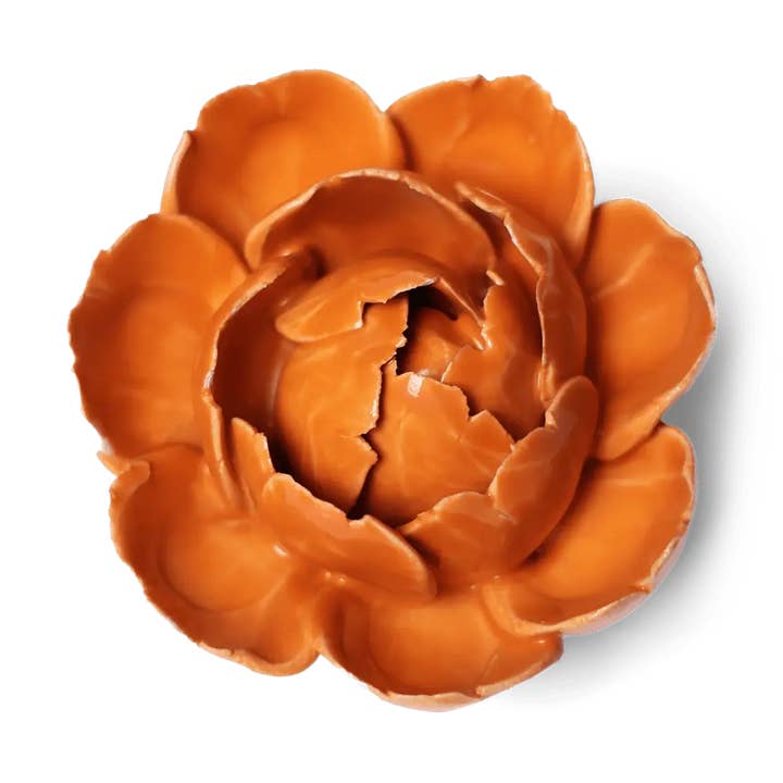 Bloemenmuurkunst Pioenroos Oranje Beste Cadeaus in Doos op Faire voor wholesale door Chive EU