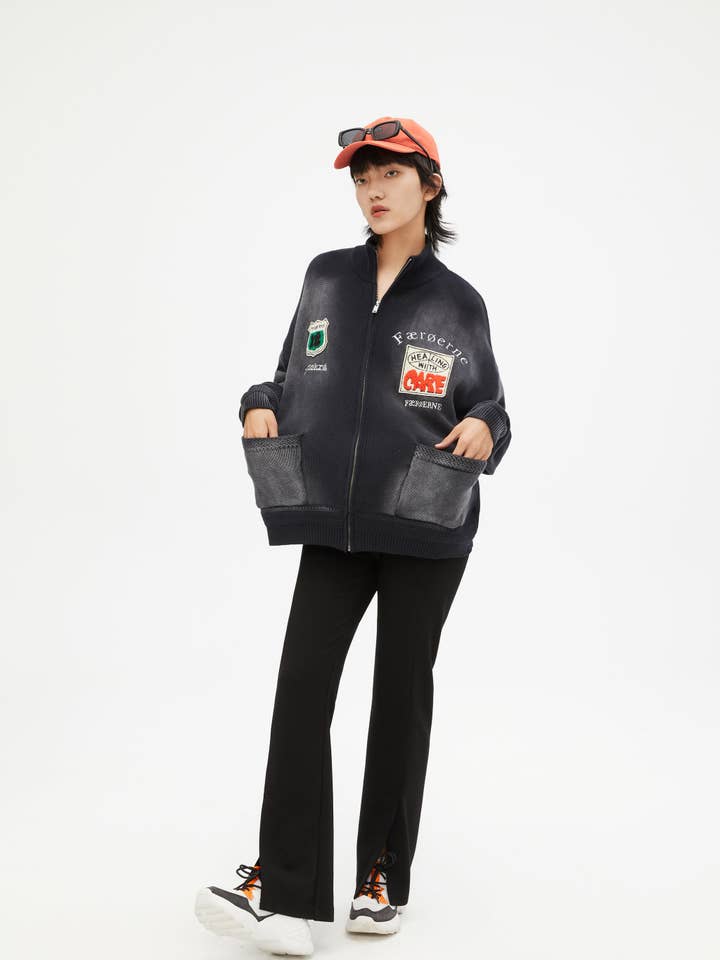 Urlazh - Wholesale Sweatshirt - Women's - Airbrush Graffiti Sweater2