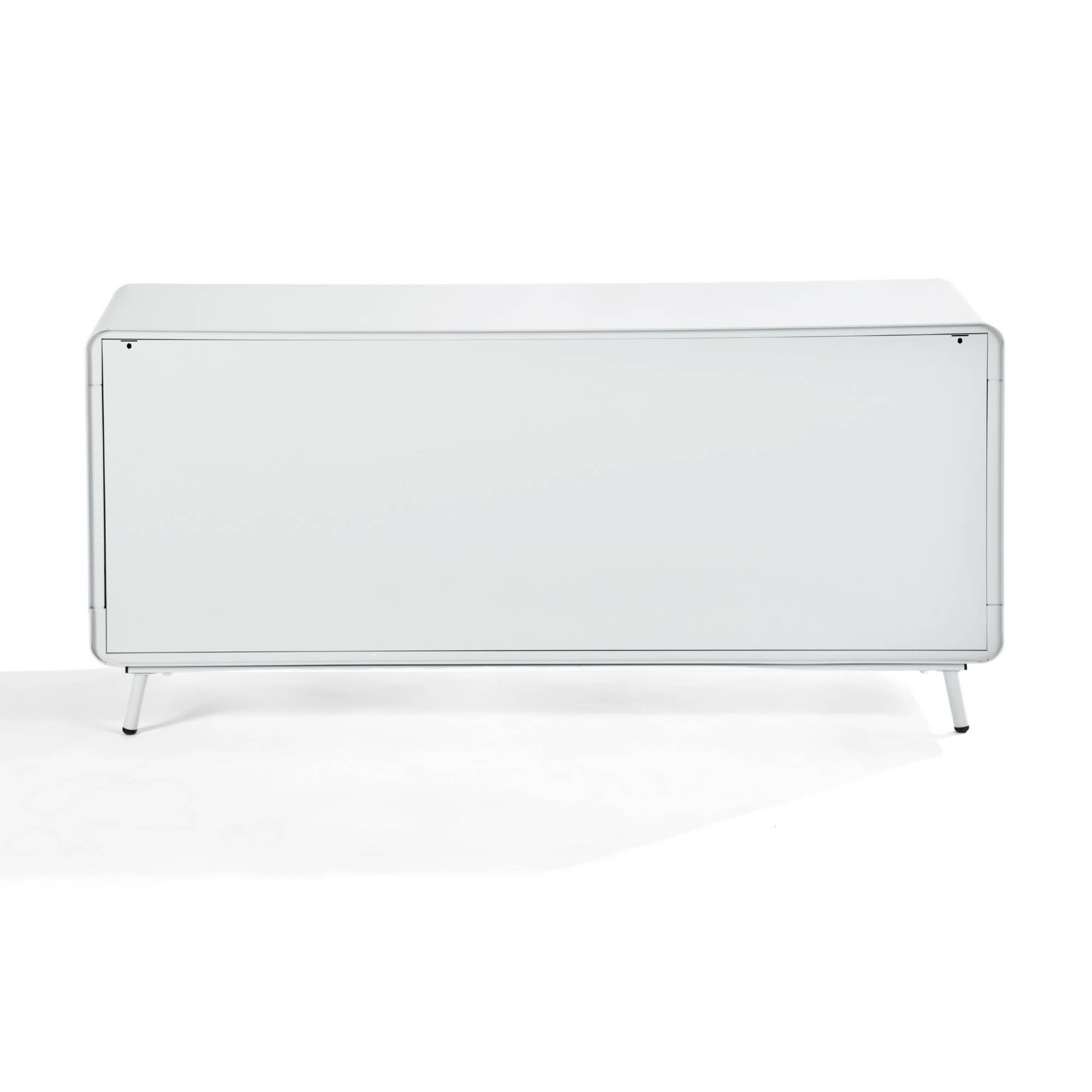 39F Inc. - Wholesale Console Table - Industrial TV Stand - Grey Green/Green/White2