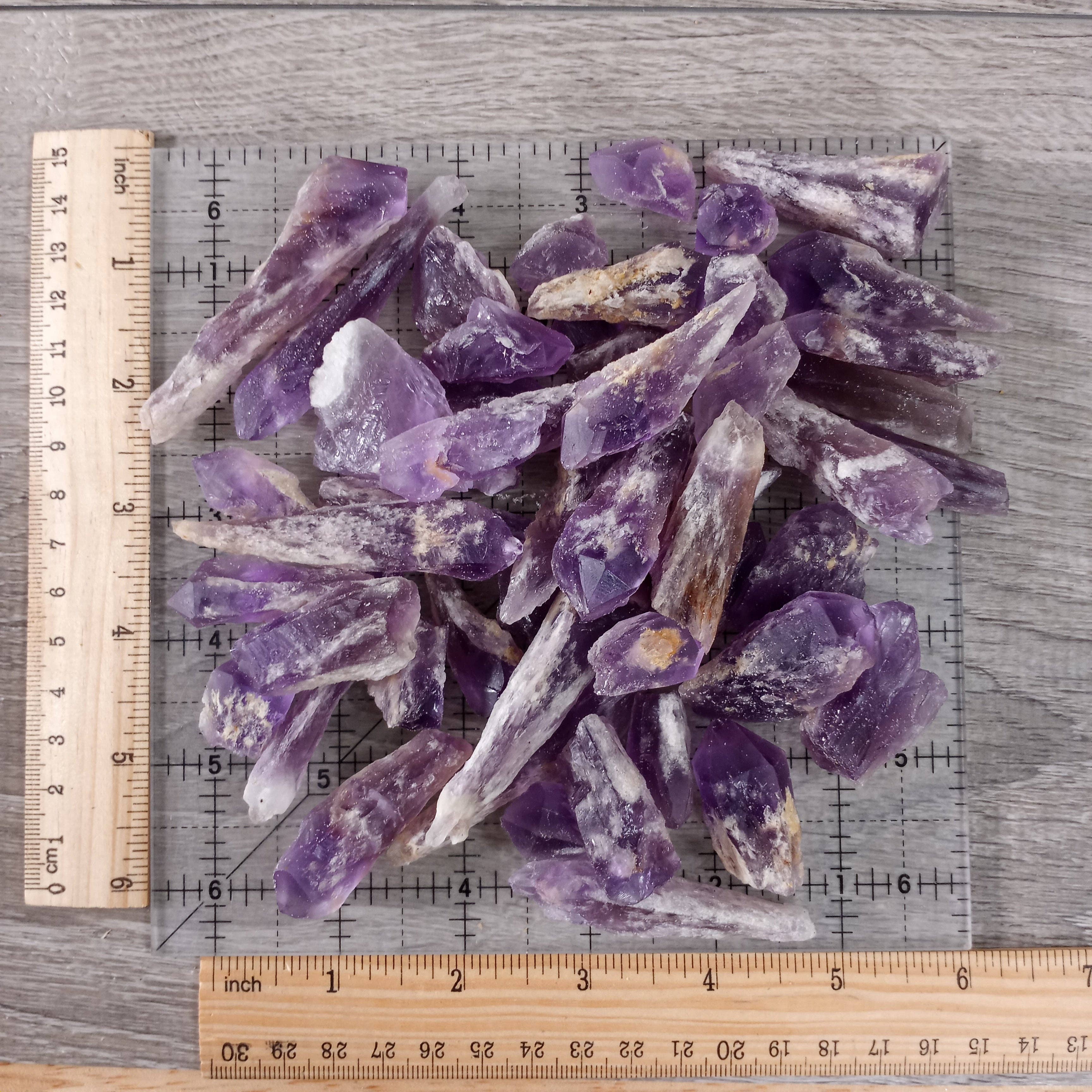 Keystone Crystals - Wholesale Spiritual Stone/Crystal - Wholesale Amethyst Dragon Tooth Points – Sold by the Pound4