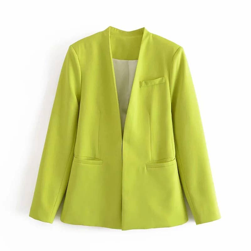 Rosa Clothing - Wholesale Blazer - Women's - Formal multi-color blazer suit cardigan12
