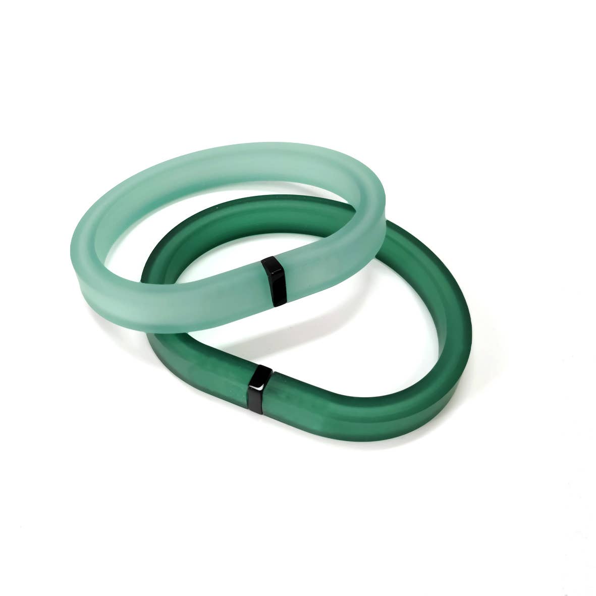 ALEX+SVET - Wholesale Bangle Bracelet - YUNA°DUO set of 2 rubber bracelets ESSENTIALS5