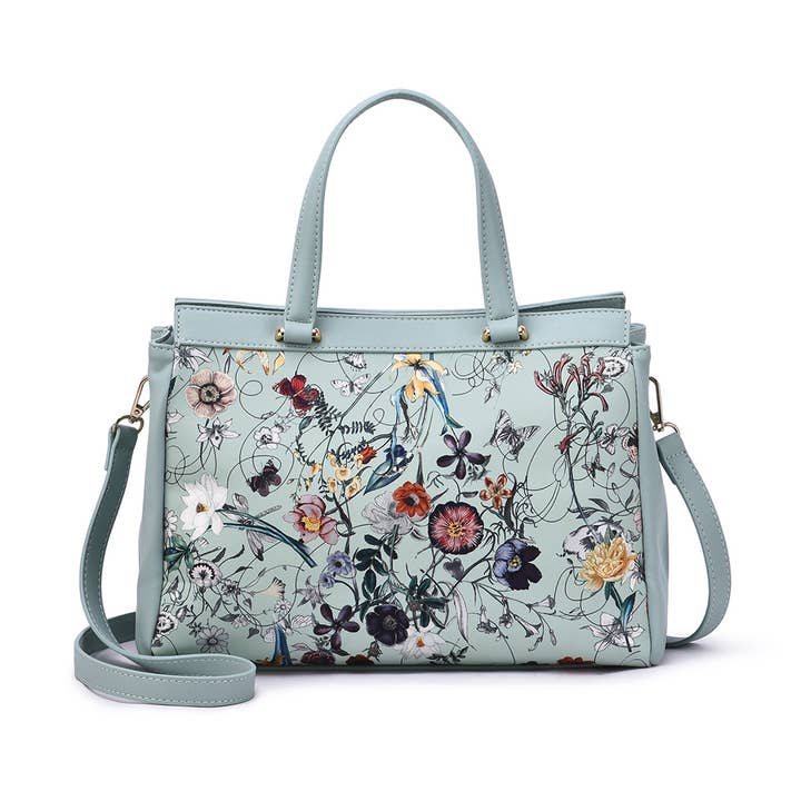 Mellow World - Venta al por mayor Bolso con correa - Mujer - Cartera con estampado floral Stellan12