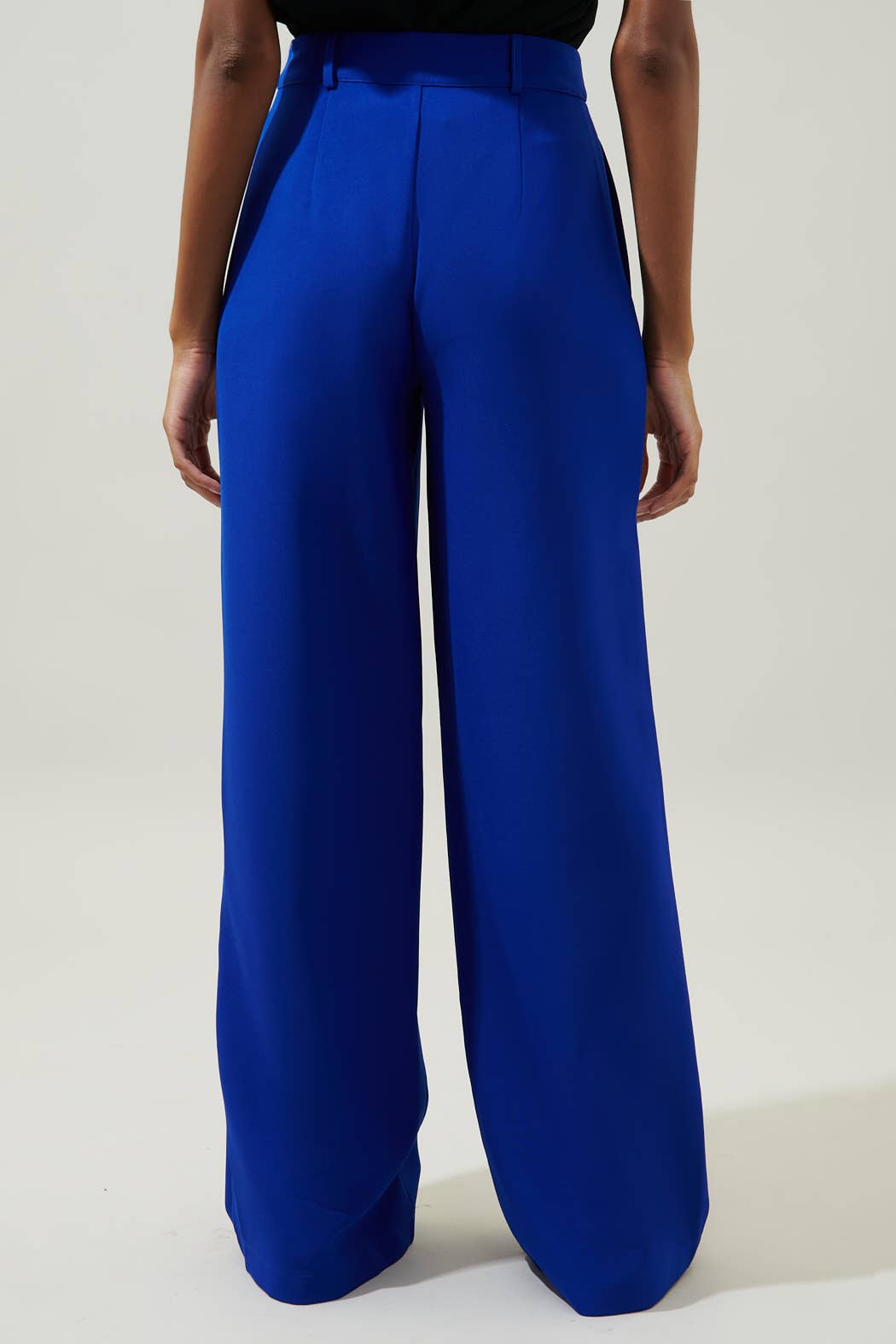Sugarlips - Wholesale Pants - Women's - Chelsea Belted Wide Leg Trousers5
