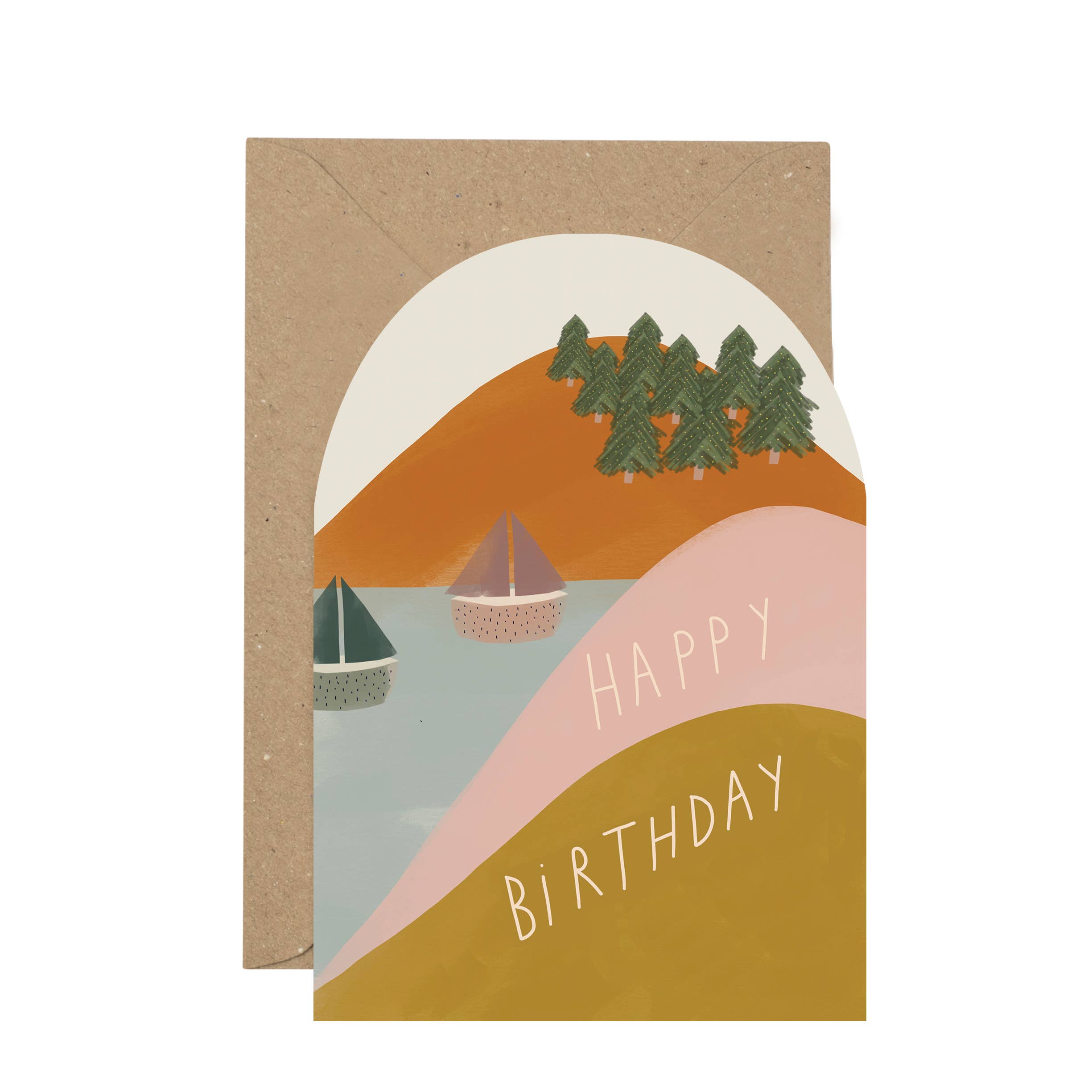 Plewsy – wholesale Birthday card – Happy Birthday mountain card0