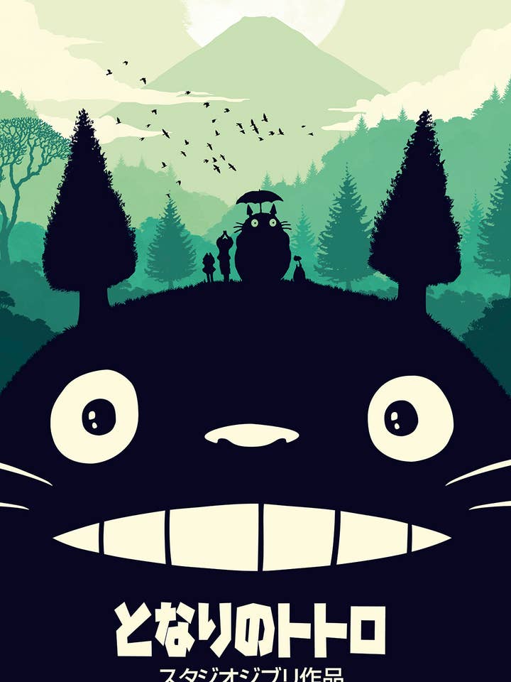 Poster giapponese Il mio vicino Totoro 91,5 x 61 cm per la vendita all'ingrosso da parte di Close Up GmbH