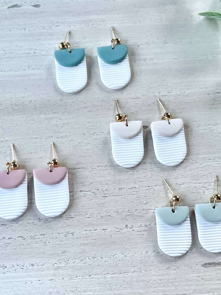 Miley Dangle | Handgefertigte Ohrringe aus Polymer-Ton für den Großhandel von MN Clay Co