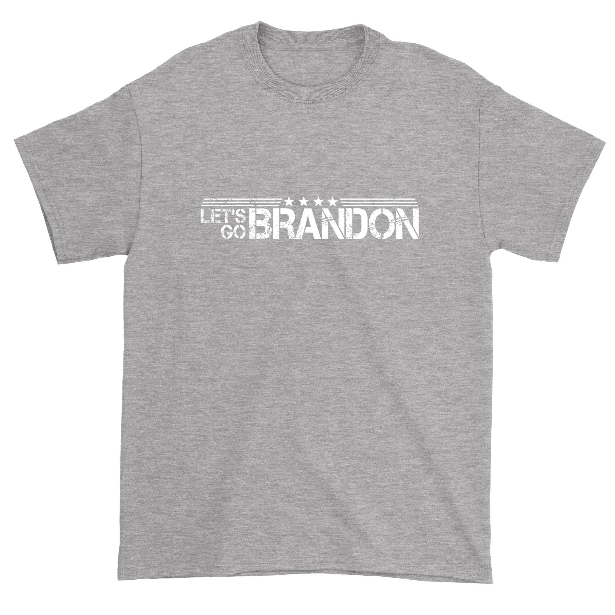 Ferocitees - Wholesale Screen Printed T-Shirt - Men's - Let's Go Brandon Men's T-Shirt3
